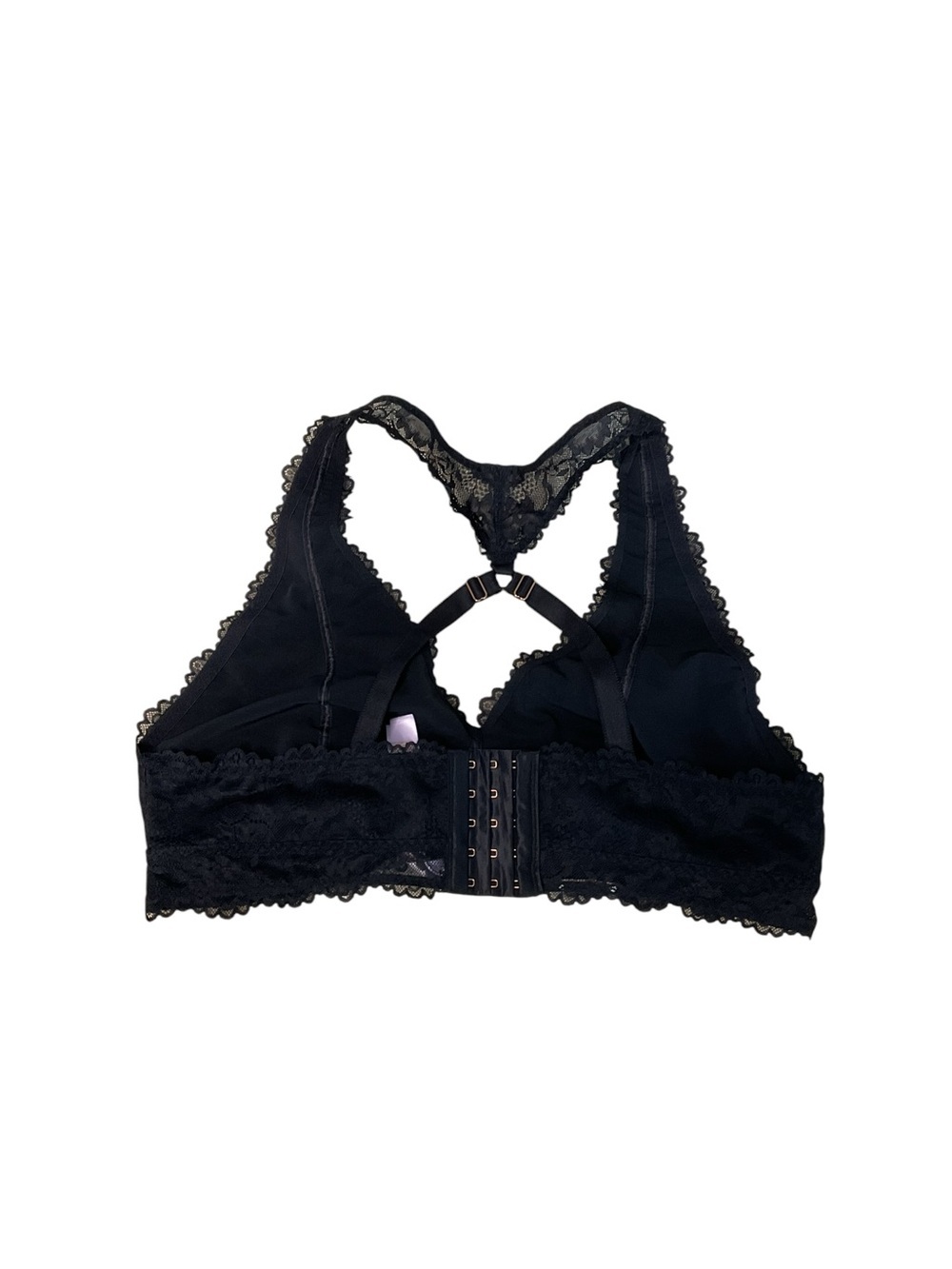 Savage X Fenty Black Lace Bralette 3X Racerback Sexy Lingerie - Picture 3 of 6
